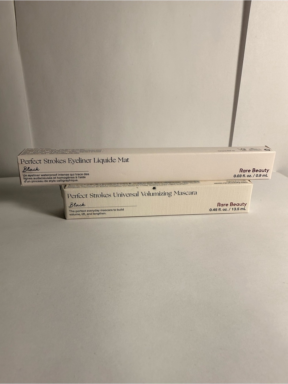 Rare Beauty Perfect Strokes Eyeliner & Mascara Duo — Black